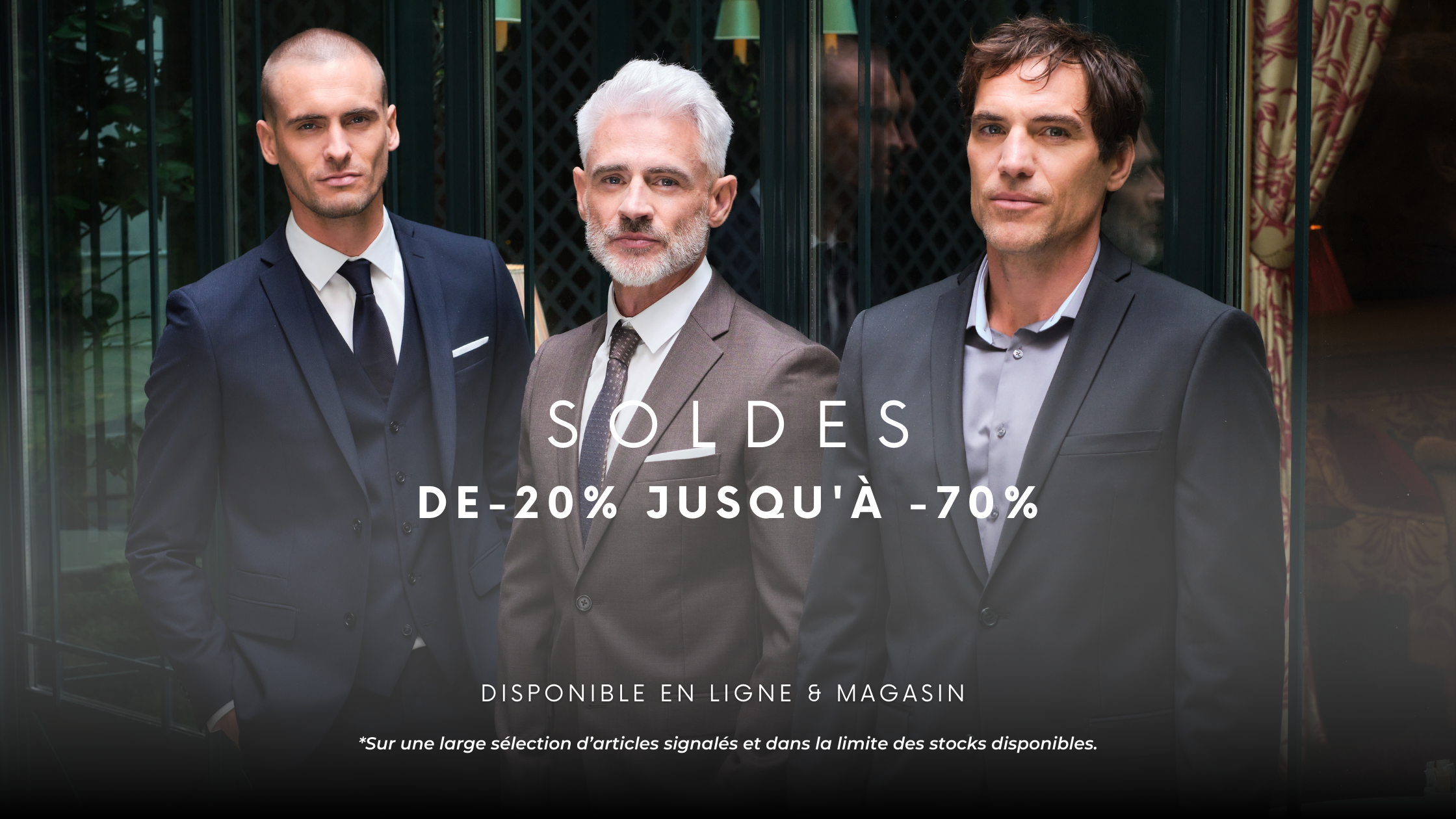 Banniere Soldes